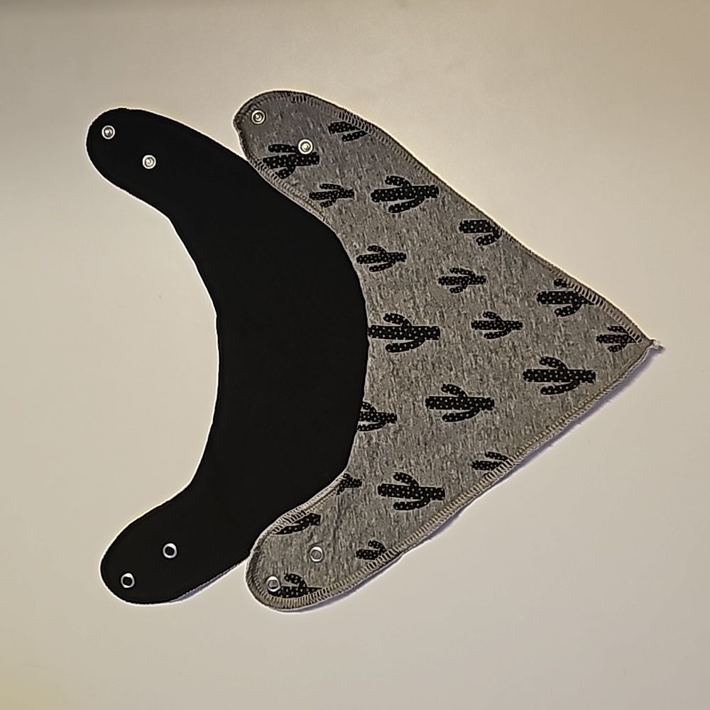 NWOT Baby Bandit Bandana bibs x2